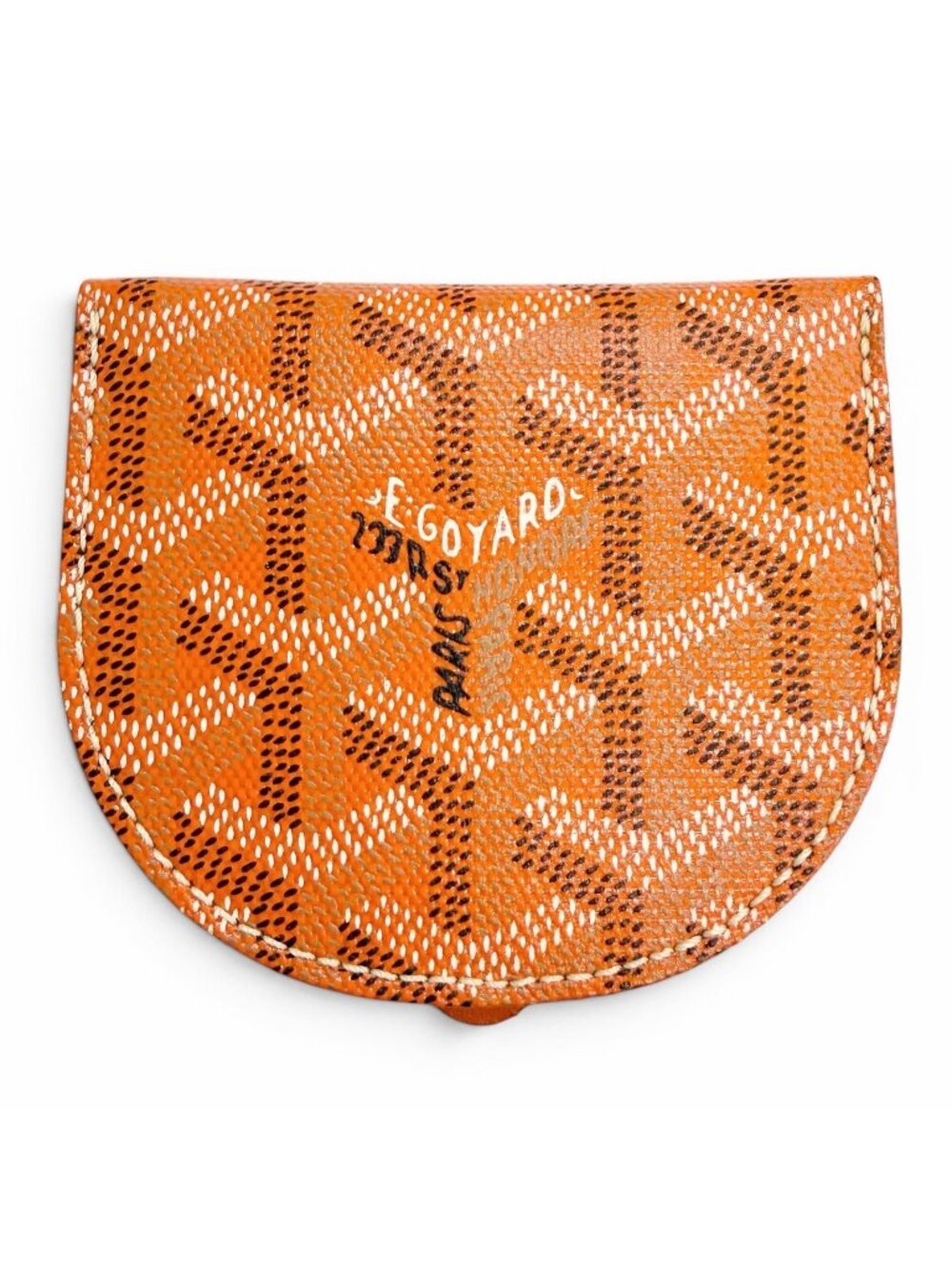 Goyard Raspail Coin Purse Orange